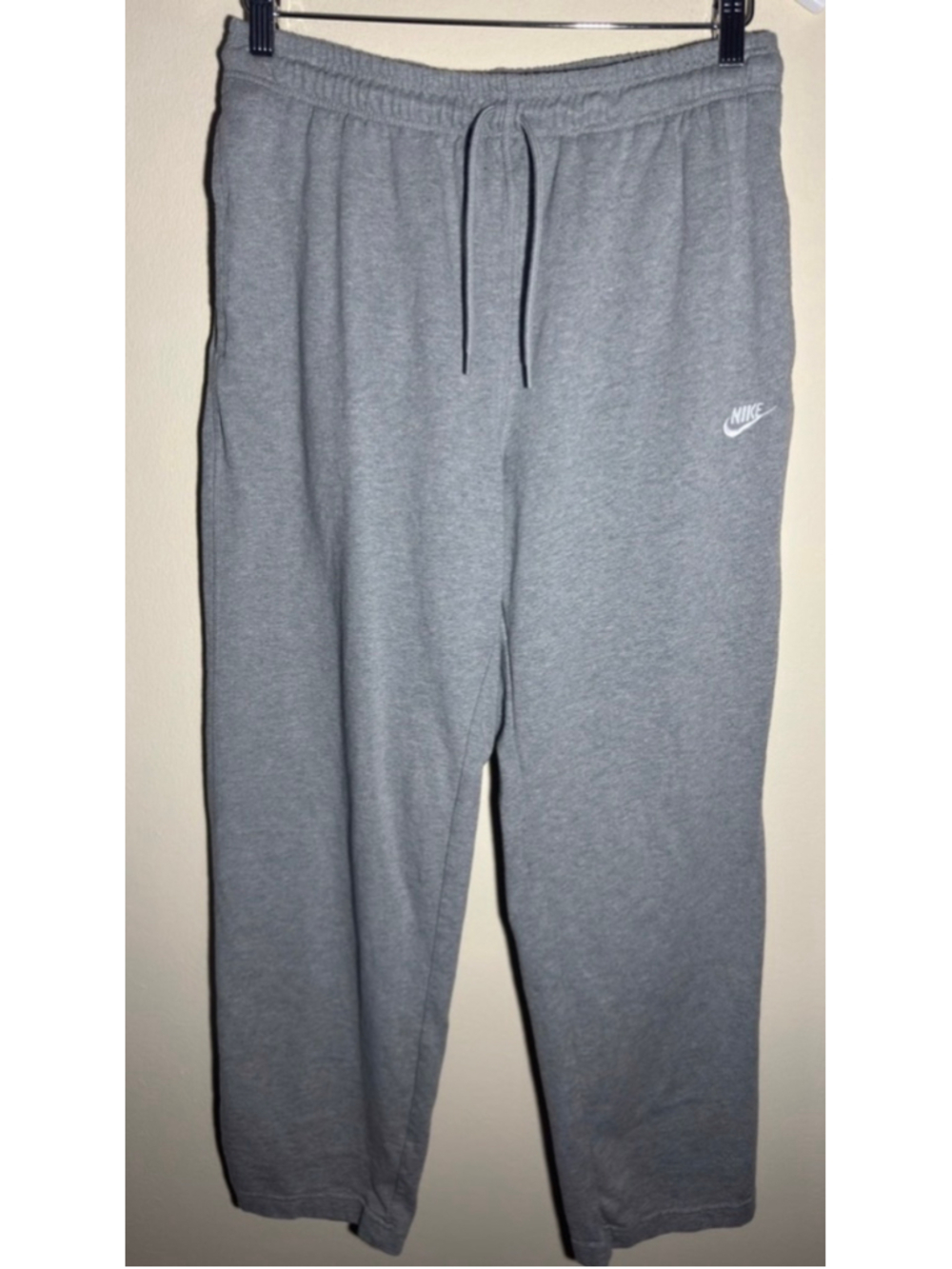 Nike Sweatpants Size M Grey White